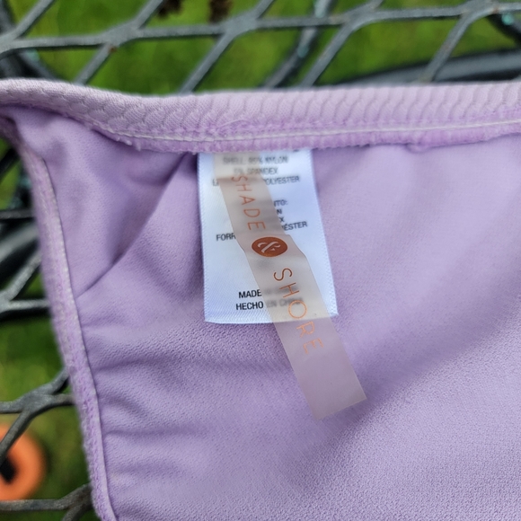 Shade & Shore periwinkle purple bikini 2 pc Sz M - Picture 8 of 10